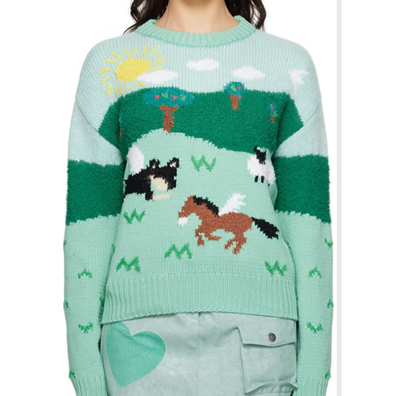 Customized Christmas knitwear for women
