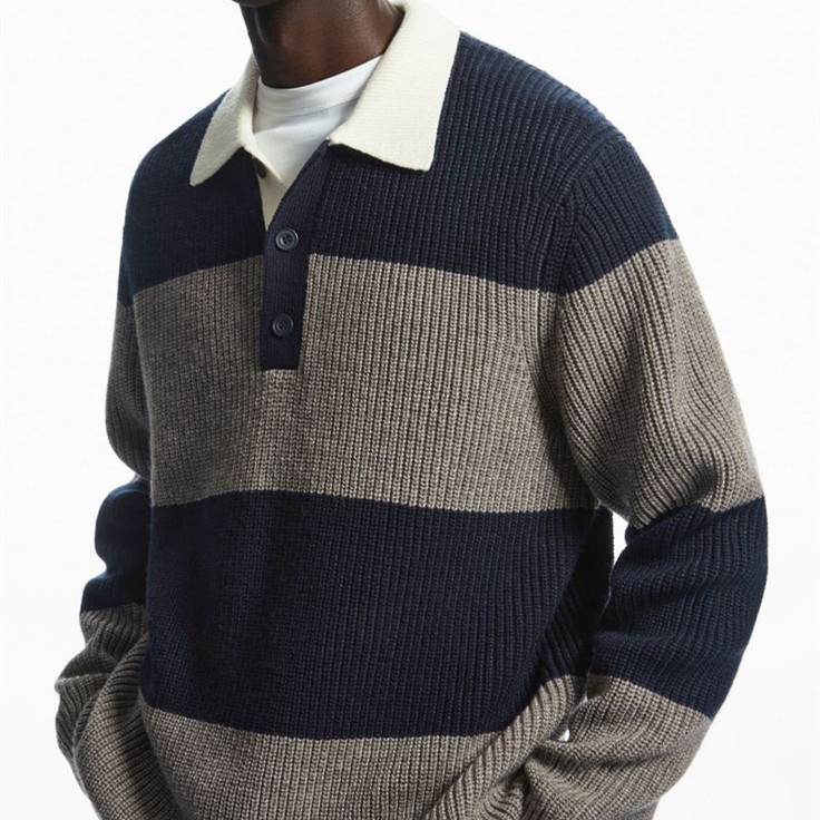 Sweater katun pria