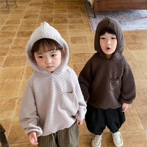 Odebeljen otroški pulover s kapuco po meri