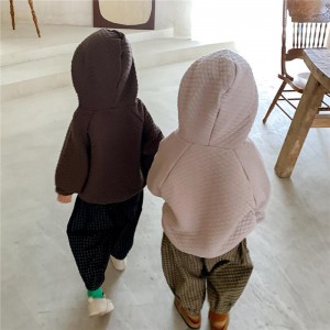Thickened children’s hoodie style customization