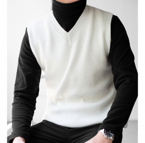 OL униформен пуловер с жилетка Персонализиран