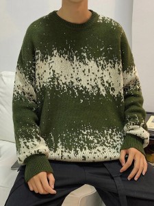 Penyesuaian kilang sweater bulu lelaki
