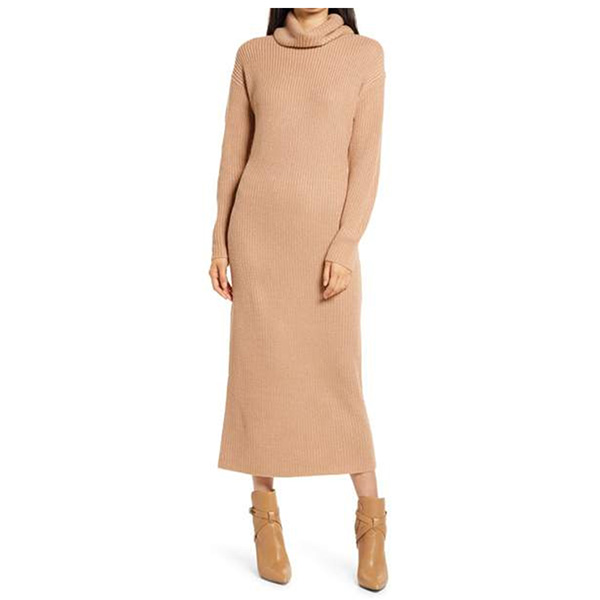 10 Сукня-светр з довгим рукавом і водолазкою