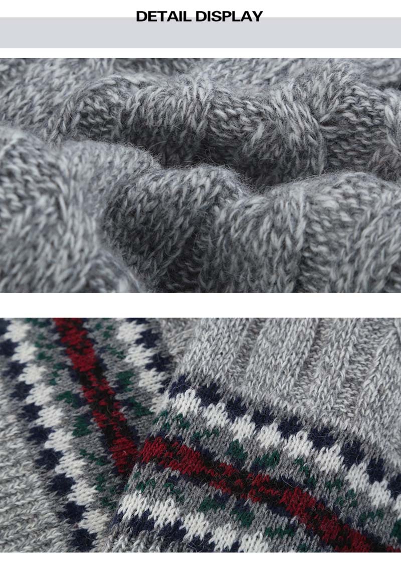 Elaborazione di cappelli, sciarpe è guanti di lana in maglia persunalizata-6