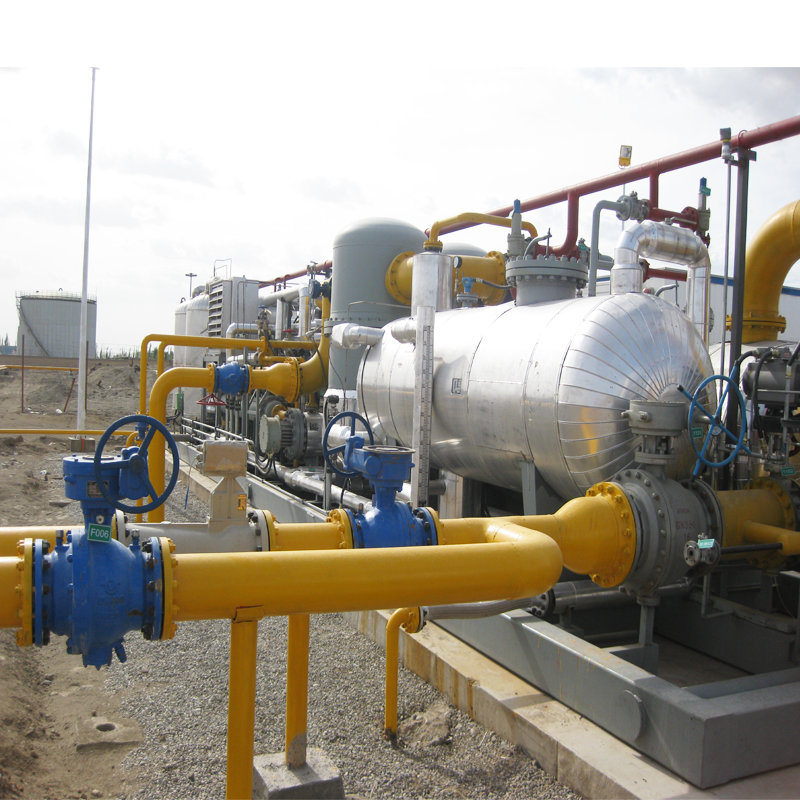 Proces dobivanja lakih ugljikovodika iz pratećeg plina u naftnim poljima (2)