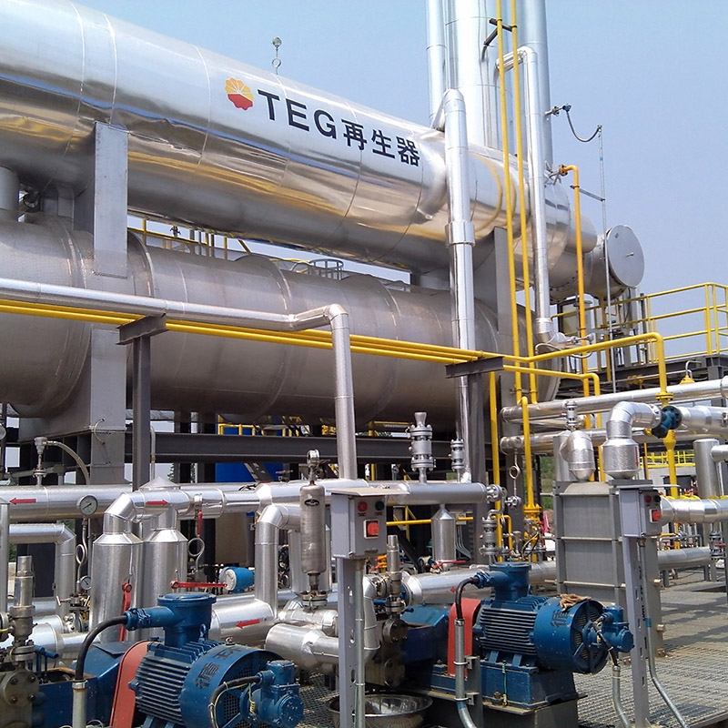 TEG dehydration skid for natural gas ...