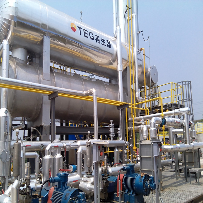 Glycol dehydration for natural gas