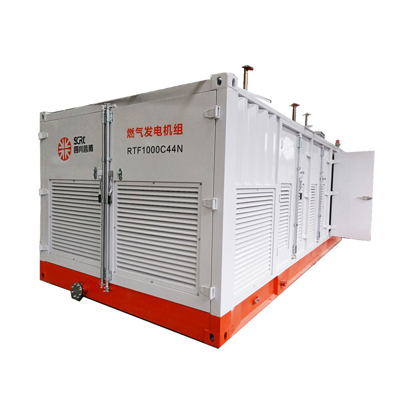 Sound-proof gas genset and natural gas generator 