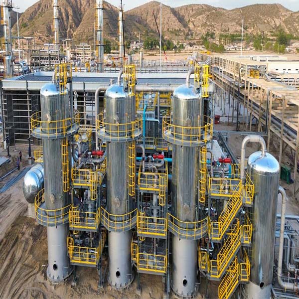 栄騰では日量20万立方メートルの天然ガス脱硫・硫黄回収プロジェクトが建設中
