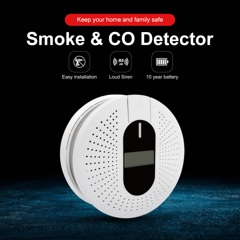 Множество приложения на комбинирани аларми за дим и въглероден окис