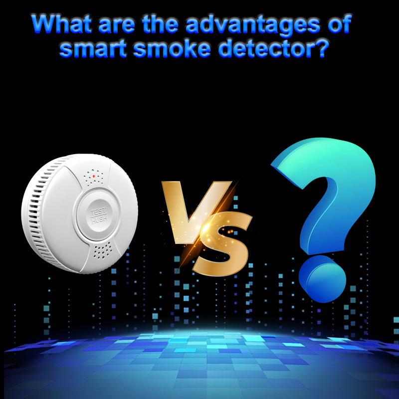 What are the advantages of smart smoke detector?