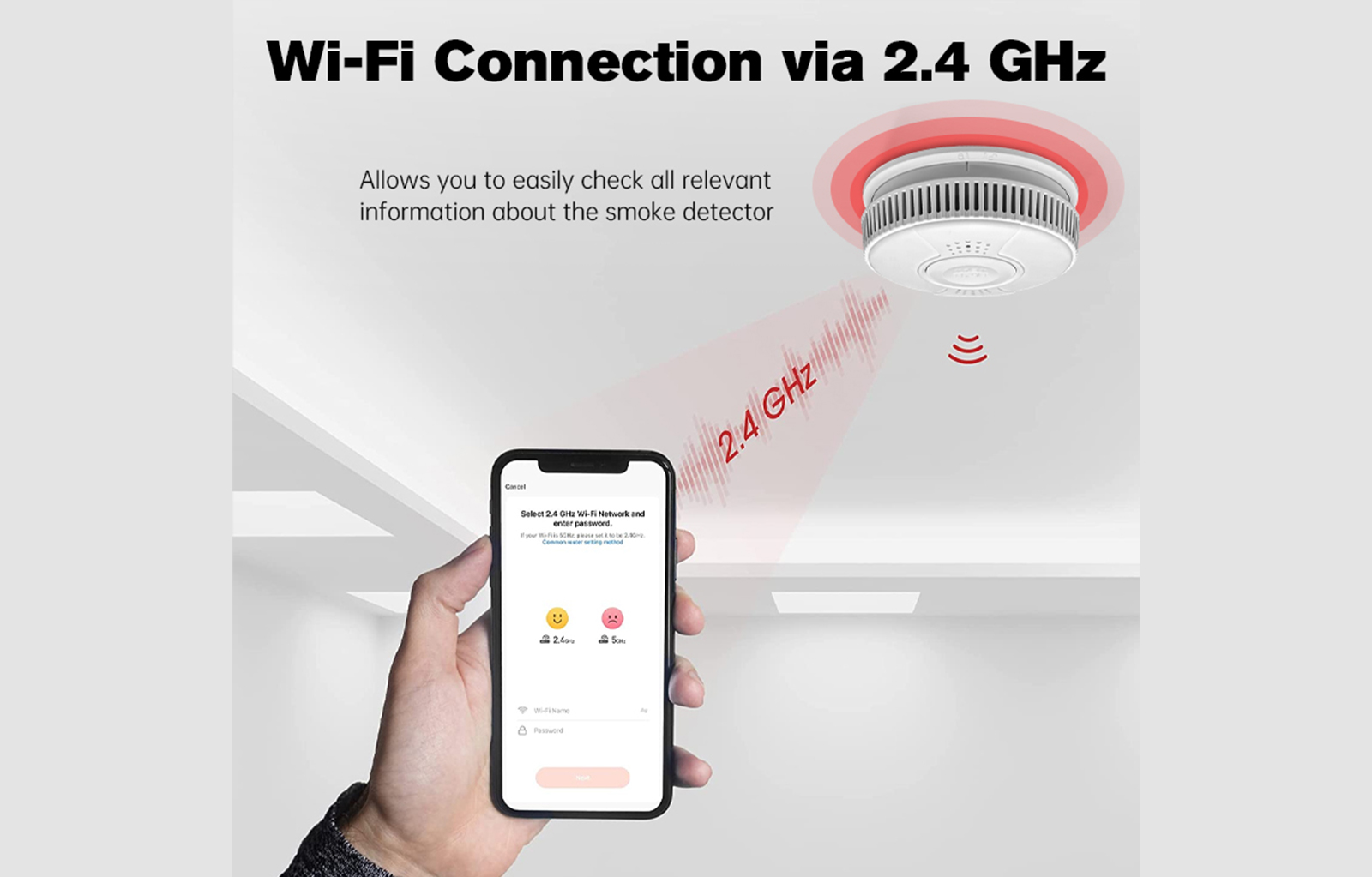 What are the advantages of smart smoke detector4gv