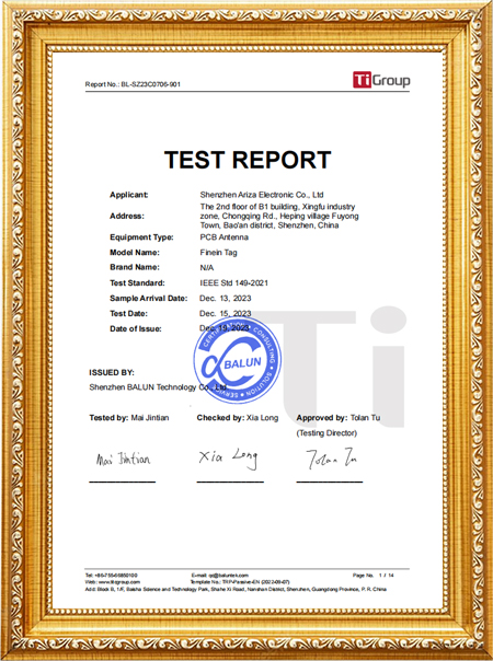 FM02 Apple Air Tag IEEE Test Reporte0e