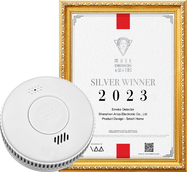 S100A Smoke Alarm The 2023 Muse International Creative Silver Awardo86