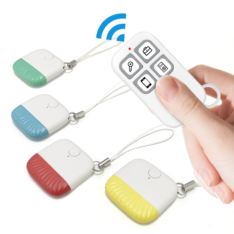 Wallet Key TV Remote Control Item Tracking Device Keychains Indoor Key Finder Tags Locator Tools Wireless Anti Lost Alarm Key Finder Locator With Remote