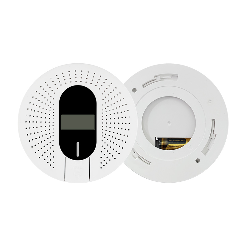 Wireless LED Display Sound Siren Tester Fire CO Alarm System Smoke Carbon Monoxide Detector Alarms System Fire And Smoke Alarms 10 Years Battery