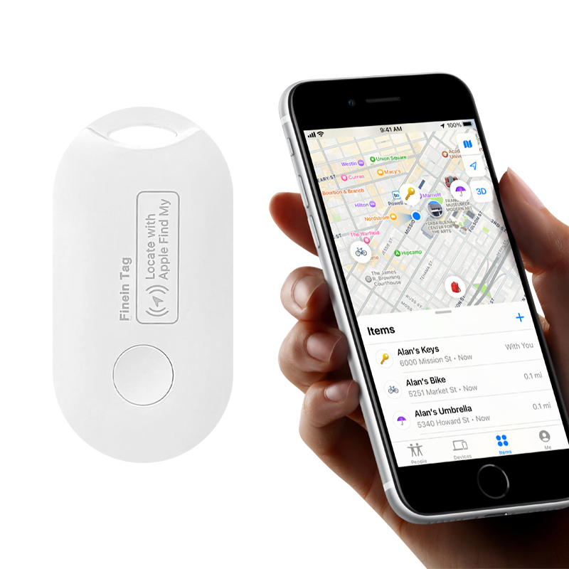Private Label Originales Tracking-Geräte Schlüssel MFI Localizador Itag Smart Air Tag GPS Tracker Airtag für Apple Find My