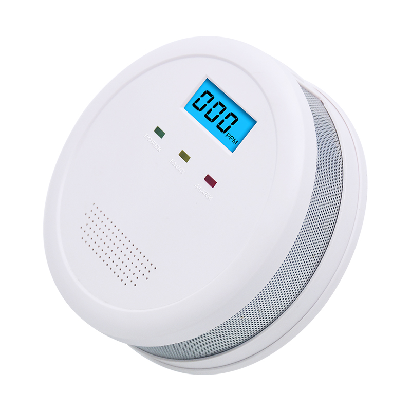 85Db Dźwiękowy dzwonek alarmowy System alarmowy gazu CO Czujniki czujnikowe Bezprzewodowy niezależny alarm przeciwpożarowy Alarm z czujnikiem tlenku węgla
