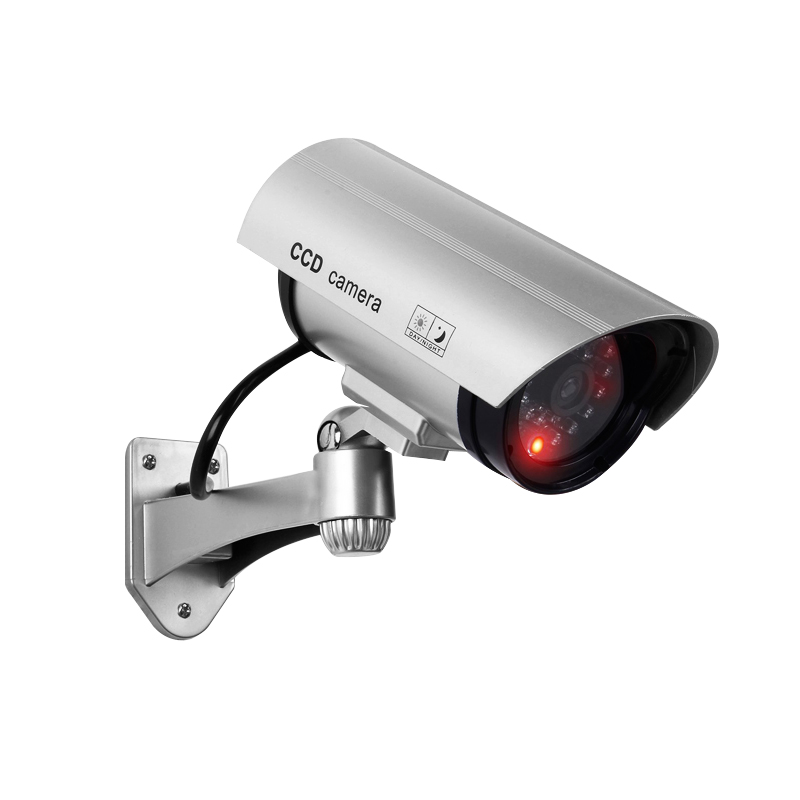 фіктивна камера відеоспостереження безпеки на відкритому повітрі водонепроникна фіктивна камера безпеки