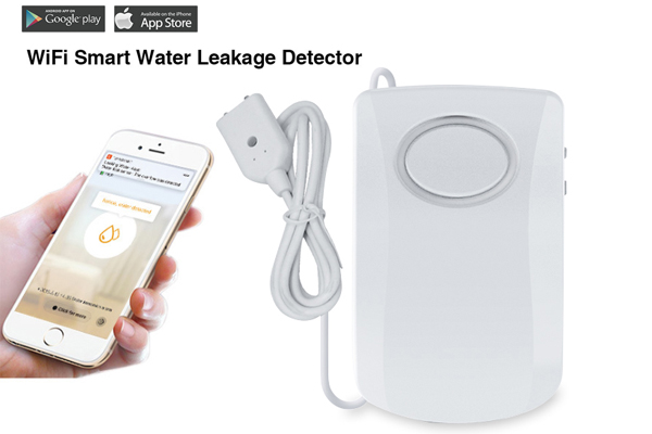 Smart wifi water leak alarm