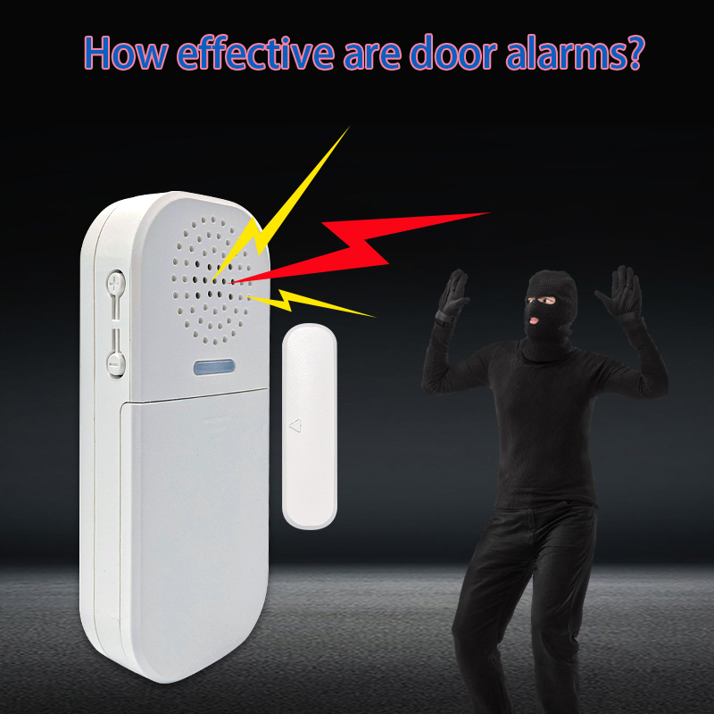 ¿Qué tan efectivas son las alarmas de las puertas?