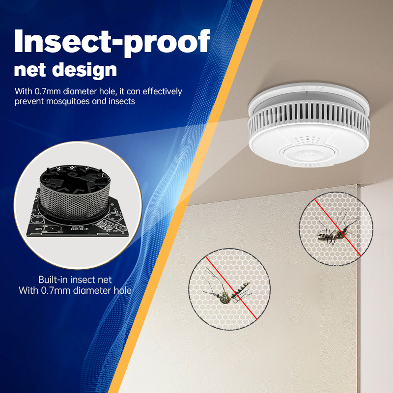 What is the insect screen on a smoke detector?