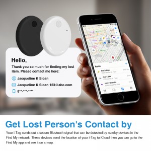 Anti Lost Keychain Alarm MFI Vind My IPX7 Wireless Tile Mate IOS Small Bt Bluetooth GPS Tracker Key Finder Smart Tag