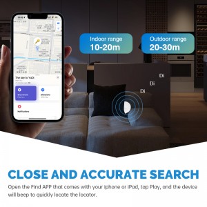 Pribadong Label Originales Tracking Devices Keys Mfi Localizador Itag Smart Air Tag Gps Tracker Airtag Para sa Apple Pangitaa Akong