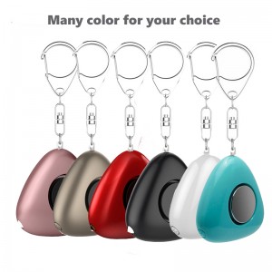 130db High Cute Personal Alarm Devices Self-Defense Safe KeychainAnti Attack Button Alarm Emergency SOS Self Defense Keychain for Women Παιδιά