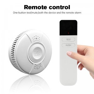 868MHZ 433MHZ Photoelectric Tuya Fire Smart Smoke Leak Detector Sensor EN14604 Wireless Interlink Wifi Smoke Alarm