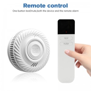 433MHZ 868MHZ Fotoelektrični Tuya Fire Smart Smoke Leak Detector Senzor EN14604 Brezžična Interlink Wifi Dimni Alarm
