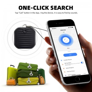 Konci Dompét piaraan Tas TUYA Smart Tracker Key Chain Anti Lost Alarm Keychain Alat Nyukcruk Whistle GPS Key Finder Locator Jeung Live Location