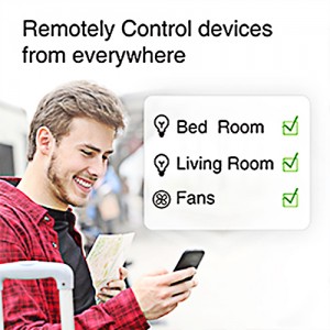 Trådløs Tuya Smart Life App Control Timer EU Standard Intelligent Wifi Inwall Plug Socket 16A Med Strøm Monitor Forbruk