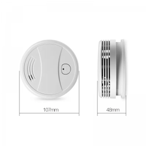 Photoelectric Smoke Alarm Detector Fire Alarm System Wireless Smart Wifi Smoke Alarm Fire Alarm Sensor High Sensortive For Home Security