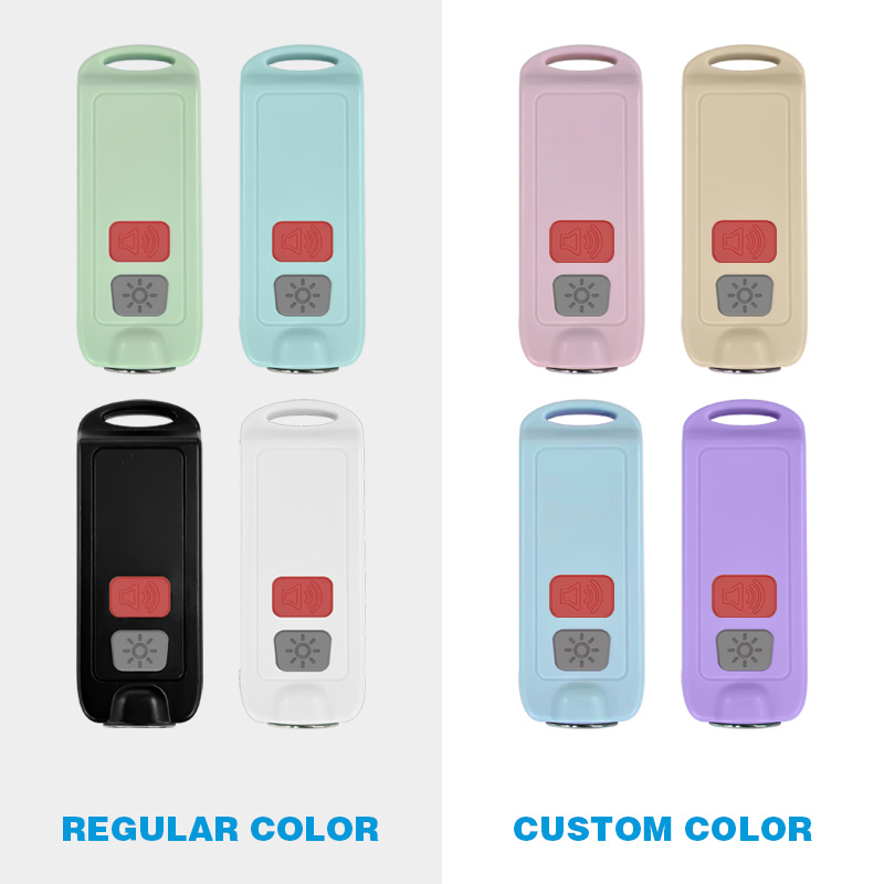 AF-2002 Regular Personal Alarm Custom Color Renderings