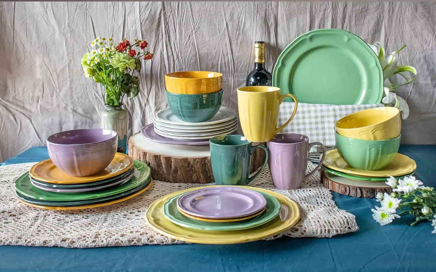 Color Glaze Tableware