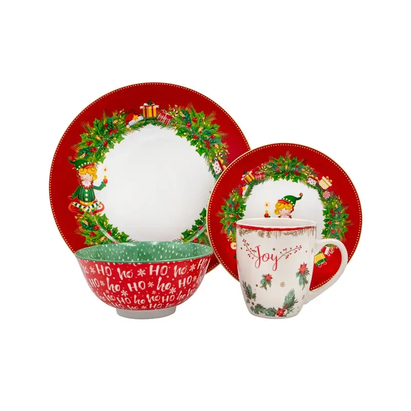 圣诞系列陶瓷餐具