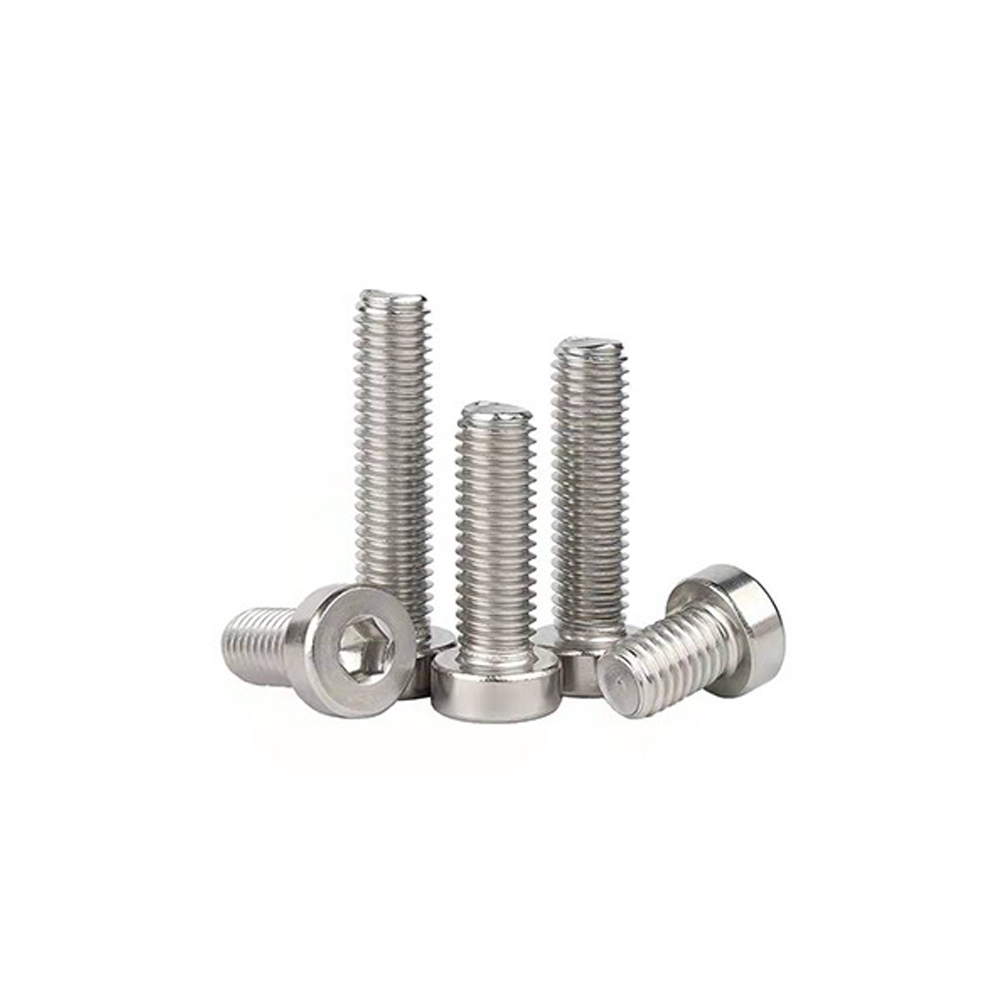 China factory direct sales stainless steel thin head hexagon socket bolts