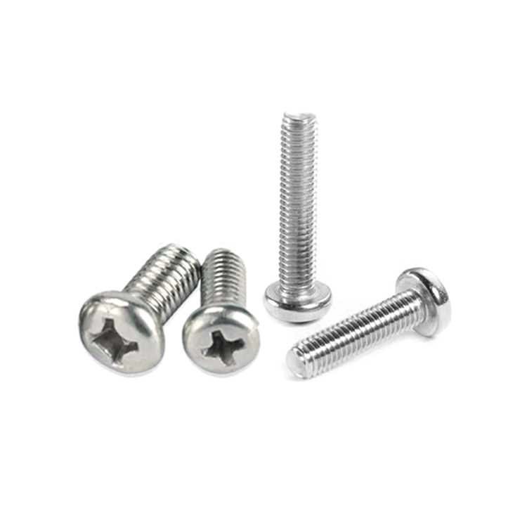 factory low price Phillips Stainless Steel Pan Head Tapping Machine Screw