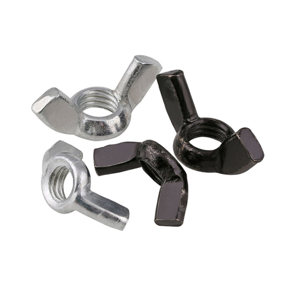 Professional China Carbon Steel Wing Nuts Zinc Plated Butterfly Nuts