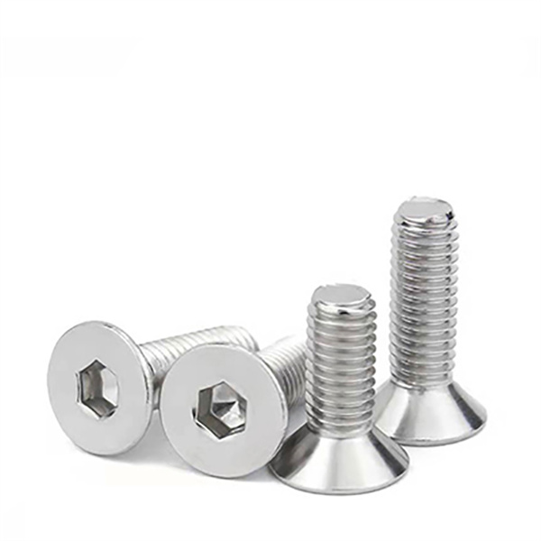 China Factory for Hot Selling Customized 304/ 316 Stainless Steel Hexagon Socket Countersunk Head Screw with Polishing