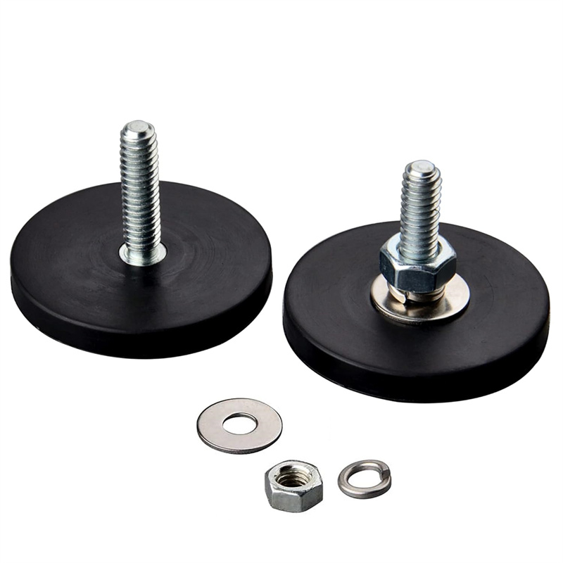 NdFeB Rubber Coated Magnet in different styles