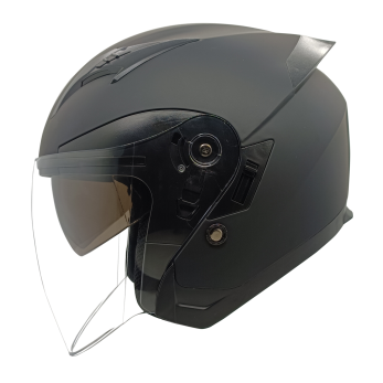 Adult DOT Certified Double Lens Open Face Motorcycle Helmet