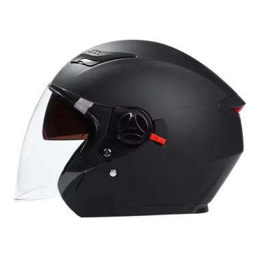 Hot Design ABS Shell 3/4 Open Face Helmet Motor...