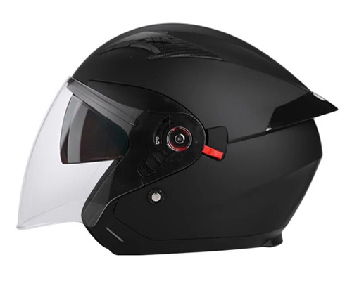 How to clean the lens of motorcycle helmet?