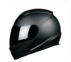 What is the reason for the grinding of motorcycle helmets?