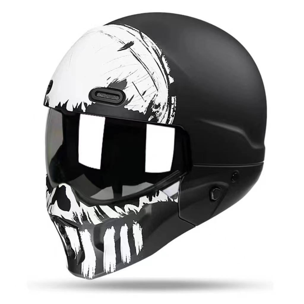 Modular Open Face Electric Bike Helmet Full Face Casque Moto for Men Classic Scorpion Helmets Motorcycles Accessories
