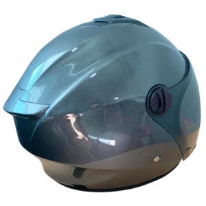 Solid Color Motorcycle Helmet Open Face Helmet