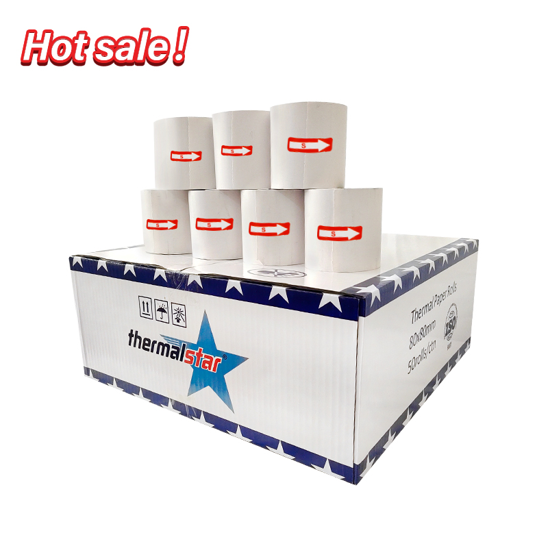 Thermal Receipt Paper 3 1 8 53Mm Hansol Colored 58Mm 2 1 4 X 50