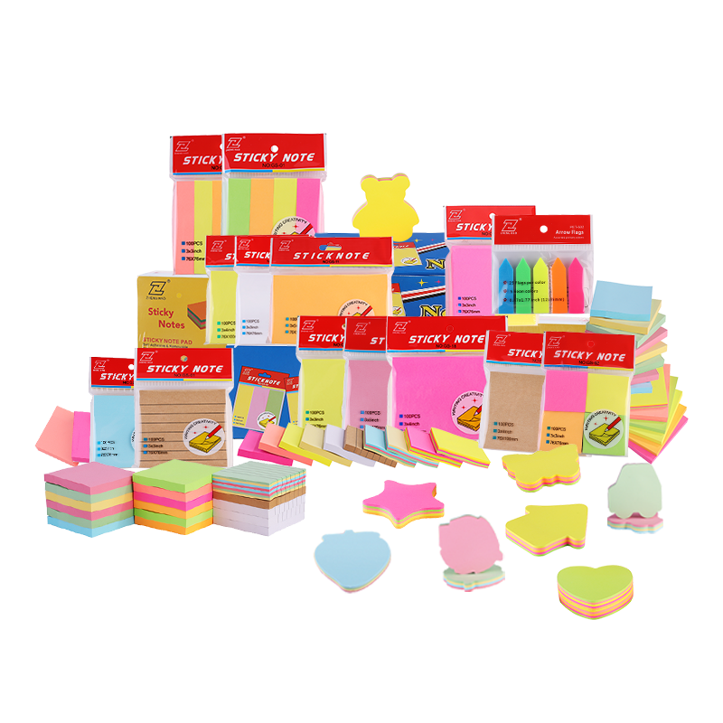 custom cute kawaii mini 3d sticky note memo pads